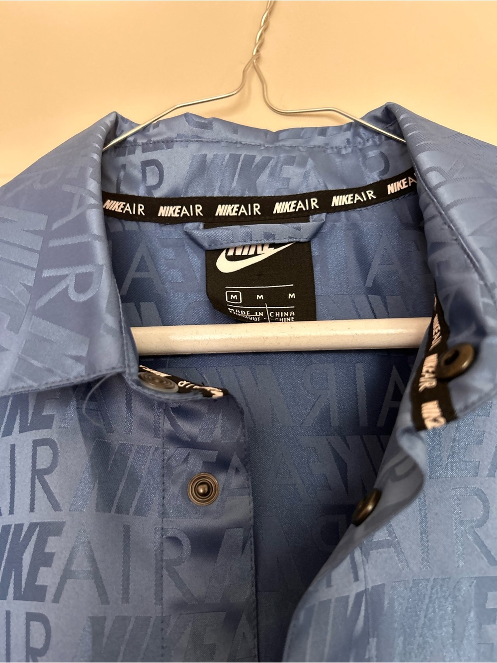 Nike Air Blue Jacquard Logo jumpsuit